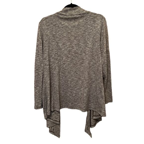 Eddie Bauer Purple Drape Front Cardigan Size XL - Picture 3 of 5